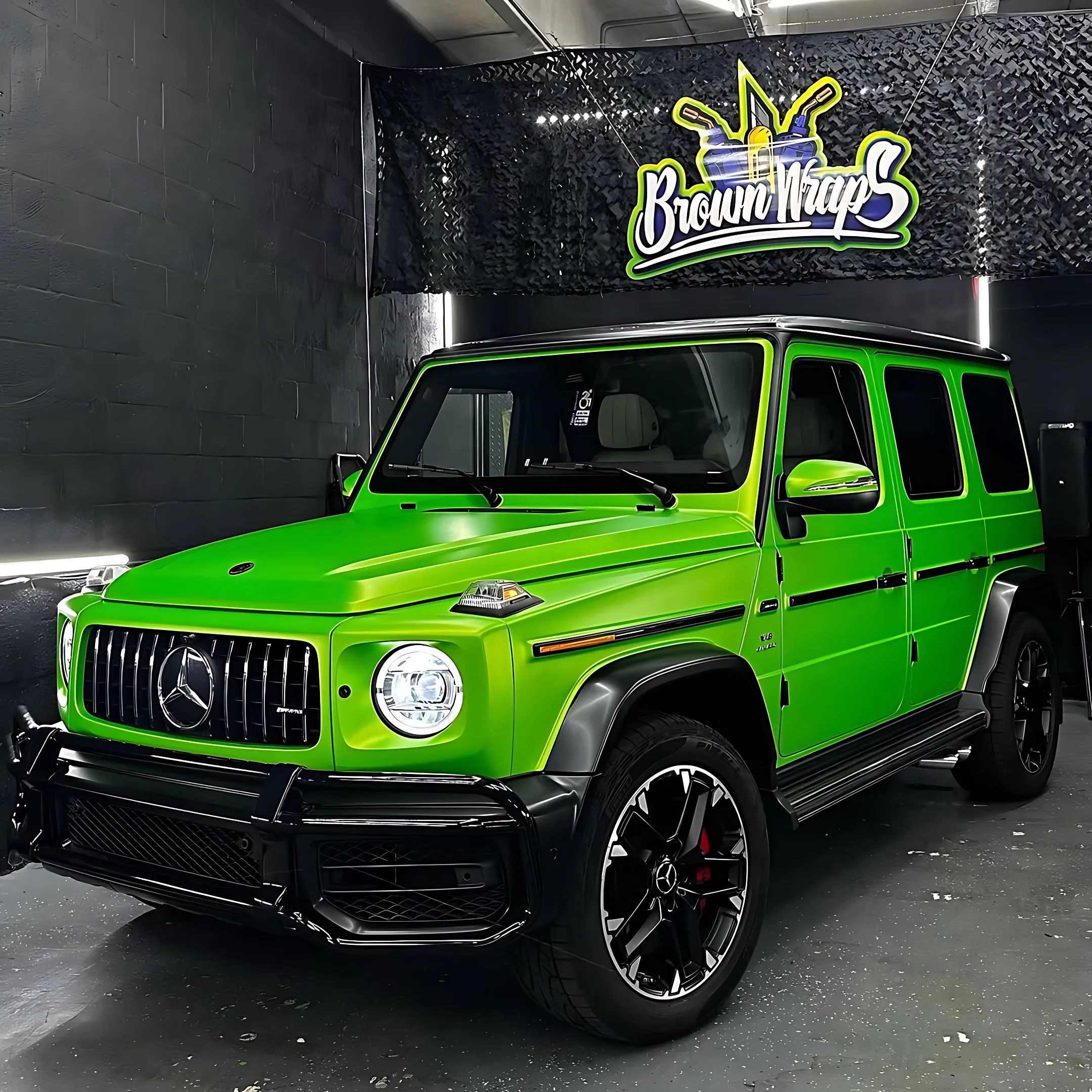 Mercedes G-Wagon satin black